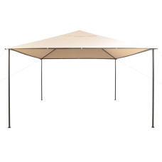 Copertină Pavilion Foișor Cort, 4X4 M, Oțel, Bej