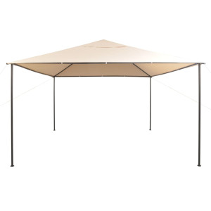 Copertină Pavilion Foișor Cort, 4X4 M, Oțel, Bej