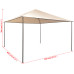 Copertină Pavilion Foișor Cort, 4X4 M, Oțel, Bej