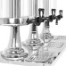 Dozator Triplu De Suc, Oțel Inoxidabil, 3 X 8 L