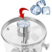 Dozator Triplu De Suc, Oțel Inoxidabil, 3 X 8 L