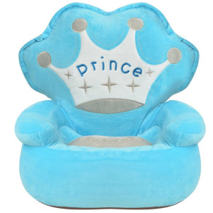 Scaun Din Pluș Pentru Copii, Prince, Albastru