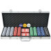 Set De Poker Cu 500 De Jetoane Din Aluminiu
