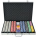 Set De Poker Cu 1000 De Jetoane Cu Laser Din Aluminiu