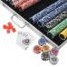 Set De Poker Cu 1000 De Jetoane Cu Laser Din Aluminiu