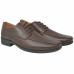 Pantofi Business Cu Șiret, Bărbați, Mărime 40, Piele Pu, Maro