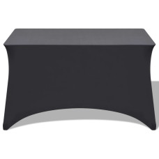 Huse Elastice Pentru Masă, 2 Buc, 120 X 60,5 X 74 Cm, Antracit