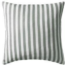 Perne De Exterior, 2 Buc, Imprimeu Dungi, 45 X 45 Cm, Gri