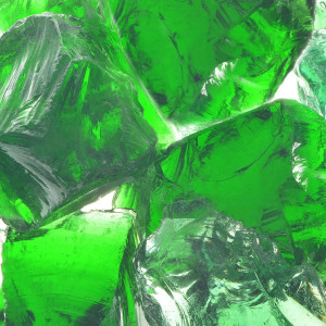 Pietre Gabion Sticlă 60-120 Mm 25 Kg, Verde