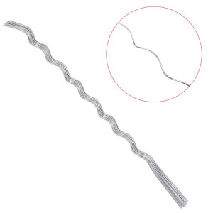 Spirale Pentru Suport Plante, 50 Buc., 170 Cm, Oțel Galvanizat