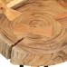Masă Bar Model Bușteni, Lemn Masiv De Acacia (55-60) X 110 Cm