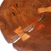 Masă Bar Model Bușteni, Lemn Masiv De Acacia (55-60) X 110 Cm