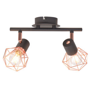 Lustră Cu 2 Becuri Led Cu Filament, 8 W