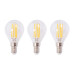 Lustră Cu 3 Becuri Led Cu Filament, 12 W