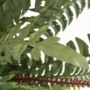 Ferigă Artificială Cu Ghiveci, 50 Cm, Verde
