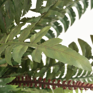 Ferigă Artificială Cu Ghiveci, 60 Cm, Verde