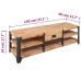 Set Mobilier De Sufragerie, 3 Piese, Lemn Masiv De Acacia