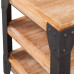 Set Mobilier De Sufragerie, 3 Piese, Lemn Masiv De Acacia