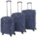Set De Trolere Din Material Textil, 3 Buc, Bleumarin