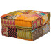 Canapea Puf Modulară Cu 2 Locuri, Petice, Material Textil