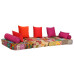 Canapea Puf Modulară Cu 2 Locuri, Petice, Material Textil
