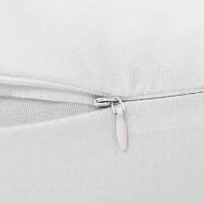 Pernă De Sarcină În Formă De J, Alb, 54X(36-43) Cm