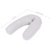 Pernă De Sarcină În Formă De J, Gri, 54X(36-43) Cm