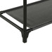Cuier Haine, Oțel Și Textil Nețesut, 55X28,5X175 Cm Negru