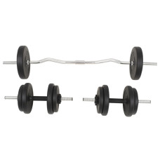 Set De Haltere Și Gantere 30 Kg