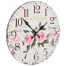Ceas De Perete Vintage, 30 Cm, Floare