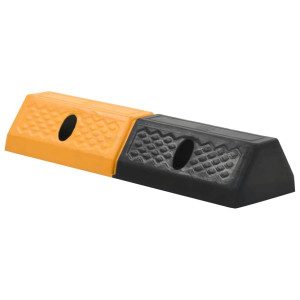 Limitatoare Parcare, 2 Buc., 49X15X9 Cm, Cauciuc