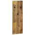 Cuier Haine De Perete, 2 Buc., Lemn Masiv De Mango 36X110X3 Cm