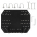Plug De Zăpadă Pentru Atv, 120X38 Cm, Negru