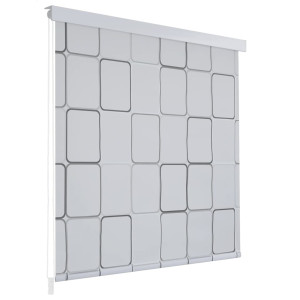 Jaluzea Roletă De Duș 80X240 Cm Model Pătrate