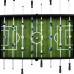 Masă De Fotbal, Negru, 140 X 74,5 X 87,5 Cm, Oțel, 60 Kg