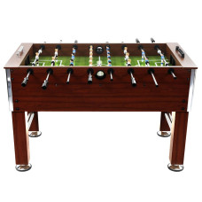 Masă De Fotbal, Maro, 140 X 74,5 X 87,5 Cm, Oțel, 60 Kg,
