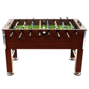 Masă De Fotbal, Maro, 140 X 74,5 X 87,5 Cm, Oțel, 60 Kg,