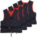 Veste De Salvare, 4 Buc., Bleumarin, 50 N, 30-50 Kg