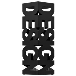 Suport De Umbrele, Model Design, Oțel, Negru
