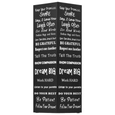 Suport De Umbrele, Cu Text, Oțel, Negru