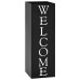 Suport De Umbrele Welcome, Oțel, Negru