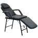Scaun Tratament Facial, Înlocuitor Piele, 185X78X76 Cm, Negru