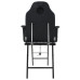 Scaun Tratament Facial, Înlocuitor Piele, 185X78X76 Cm, Negru