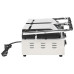 Grill Panini Dublu Cu Striații, 57X30,5X20 Cm, 3600 W