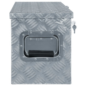 Cutie Din Aluminiu, 80,5 X 22 X 22 Cm, Argintiu