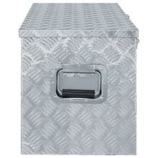 Cutie Din Aluminiu, 110,5 X 38,5 X 40 Cm, Argintiu