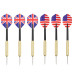 Placă De Darts Profesională Cu 6 Săgeți, Sisal
