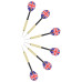 Placă De Darts Profesională Cu 6 Săgeți, Sisal