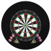 Placă De Darts Profesională Din Sisal, Cu 6 Săgeți Și Bordură