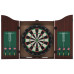 Placă De Darts Profesională Din Sisal, Cu Dulap Și 6 Săgeți
